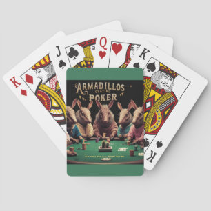 Baralho Armidillos Jogando Poker