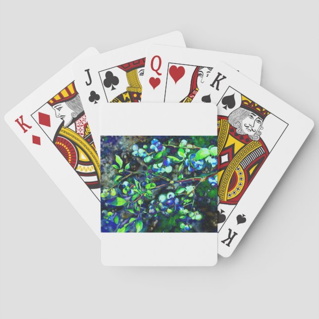 Baralho Aroma - matiz verde (Verso)