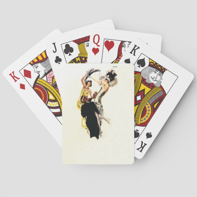 Baralho Art Deco 1920 Jazz Age (Verso)