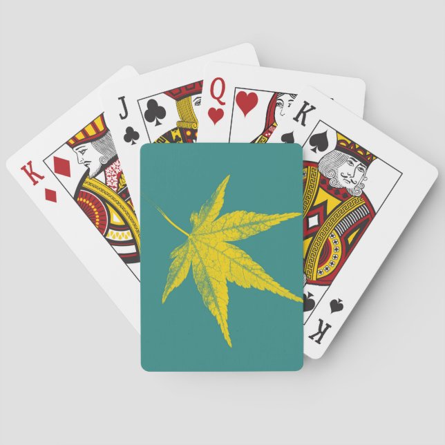 Baralho Art Leaf (Verso)