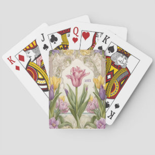 Baralho Art Nouveau Primavera Tulip Datado