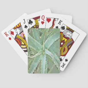 Baralho Arte acrílica incrível Aloe Vera