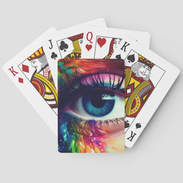 Baralho Arte Colorida (Verso)