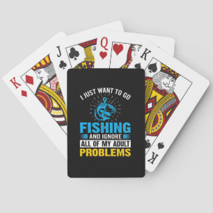 Baralho Arte De Pesca Eu Só Quero Ir Pescar
