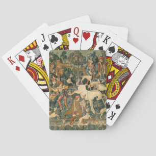 Baralho Arte de Unicórnio Medieval Vintage se Defende