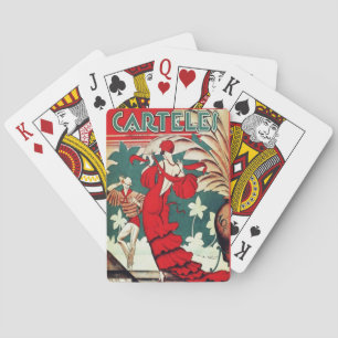 Baralho Arte Deco Antigo - Cartazes - Dançarina Caribenha