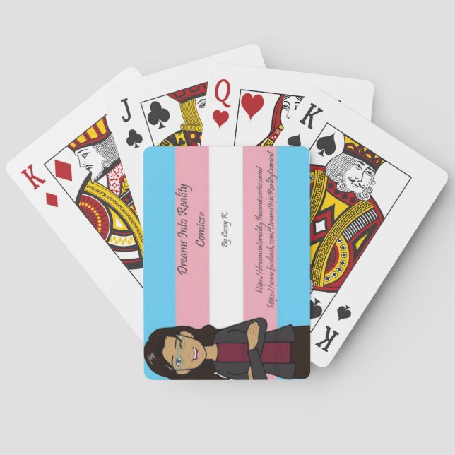 Baralho Arte do Cobrir DreamsIntoRealityComics (Verso)