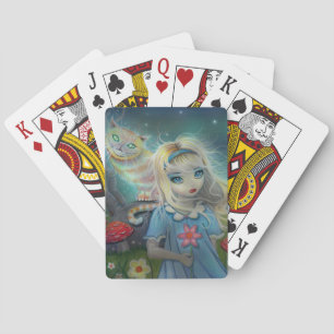 Baralho Arte Fantasia de Alice no País das Maravilhas
