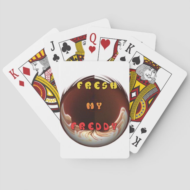 Baralho Arte Impressa My Freddy Fresco (Verso)