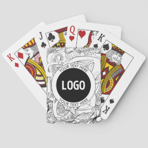 Baralho Arte Original Moderna e Seu Logotipo