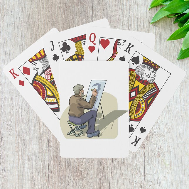 Baralho Artista No Trabalho (Criador carregado)