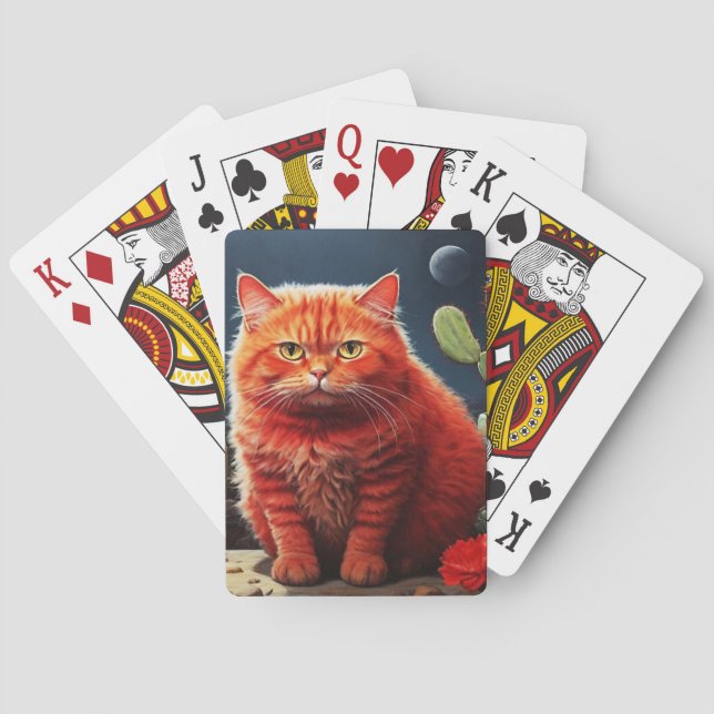 Baralho Artistic Cat Poker Cards (Verso)