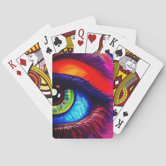 Baralho Artsy Colorful Eye (Verso)