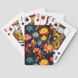 Baralho Artsy Flower Design