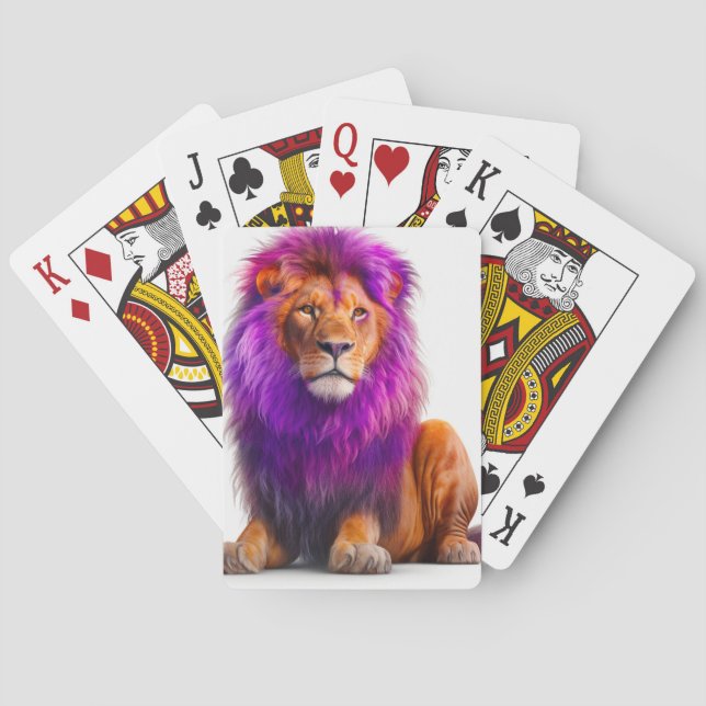 Baralho Artsy Lion (Verso)