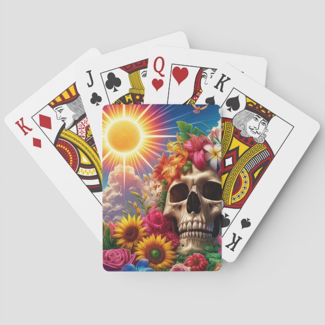 Baralho Artsy Skull (Verso)