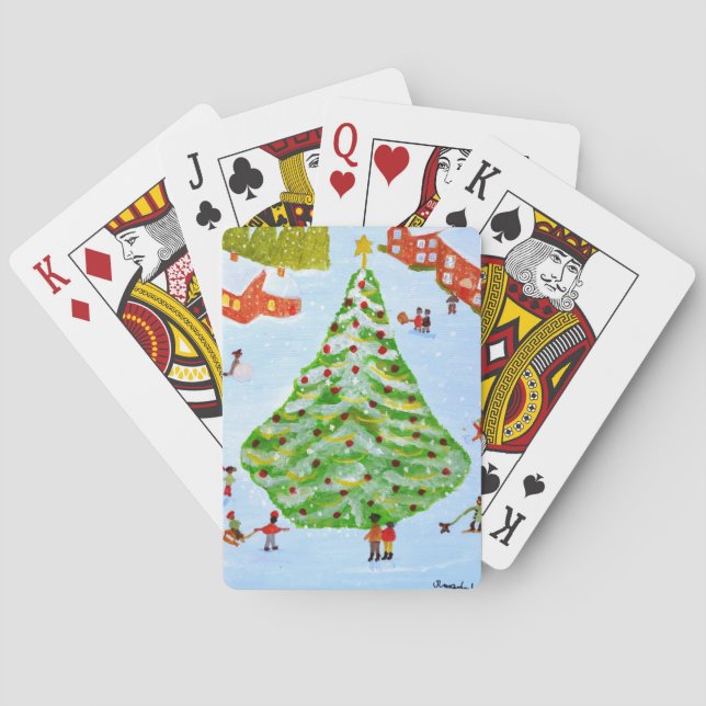 Baralho Árvore de Natal (Verso)