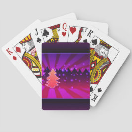 Baralho Árvores de Natal - Formas de Roxo