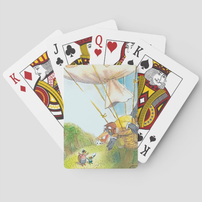 Baralho As aventuras de Ted, de Ed e de Caroll (Verso)