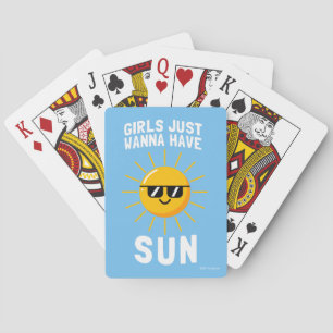 Baralho As meninas apenas querem ter Sun