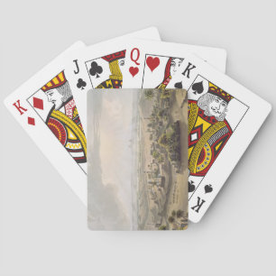 Baralho As pirâmides no Cairo, gravado por Daniel Havell