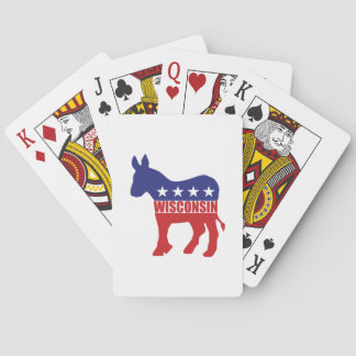 Baralho Asno de Wisconsin Democrata