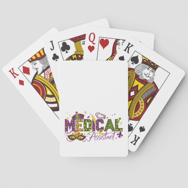 Baralho Assistente médico - Mardi Gras (Verso)