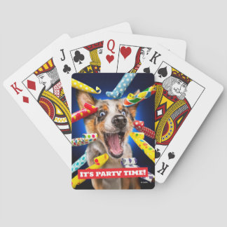 Baralho Assopradores de Festa de Cachorro Feliz