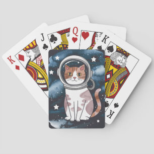 Baralho Astronauta de Gato do Espaço Cinto