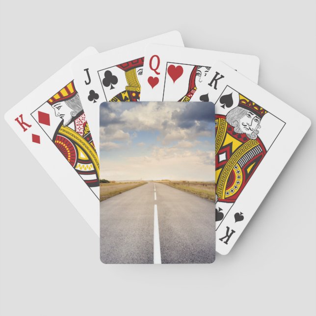 Baralho Atingir a estrada (Verso)