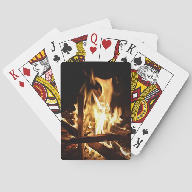 Baralho Através das chamas (Verso)