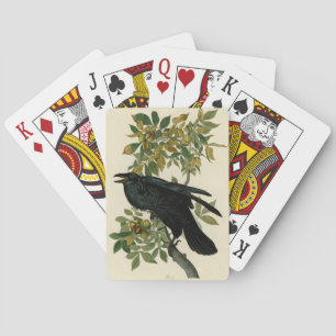 Baralho Audubon Raven Bird Classic Trabalho de arte