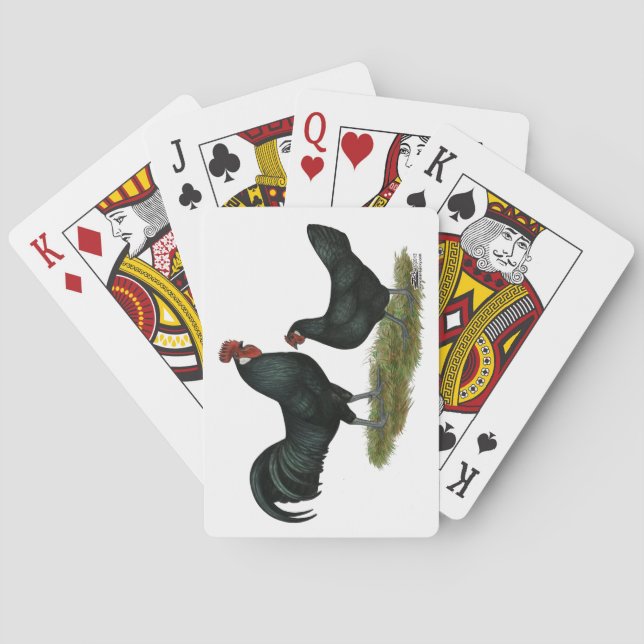 Baralho Augsburger Chickens (Verso)