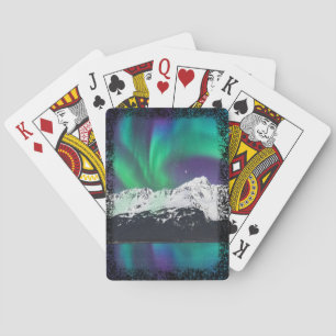 Baralho Aurora Splatter Frame - Cartões de Reprodução em B