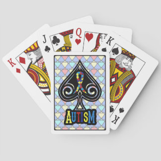 Baralho Autism Ribbon - Cards - Spades Edition