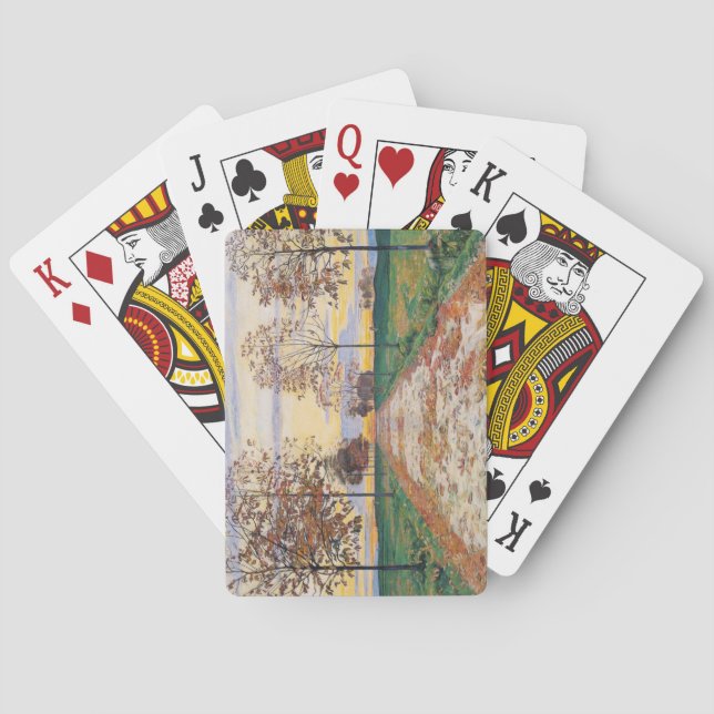 Baralho Autumn Evening (por Ferdinand Hodler) (Verso)