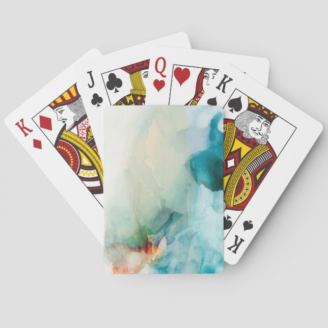 Baralho Aversion - Blue Watercolor (Verso)
