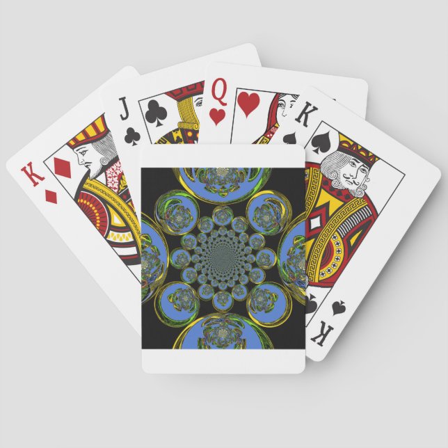 Baralho Azul Vintage (Verso)