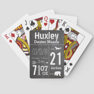 Baralho Baby Boy Mustache Idiota Vintage Retro