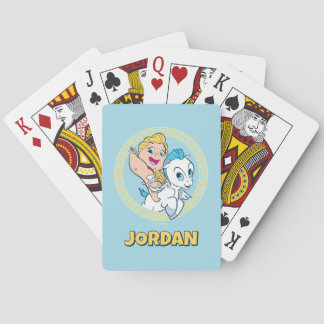 Baralho Baby Hercules Riding Pegasus Poker Cards
