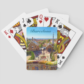 Baralho Bacelona Park Guell, Classic Playing Cards