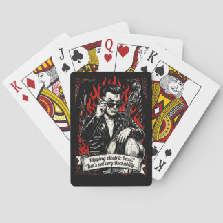 Baralho Baixo Elétrico? Isso não é muito rockabilly.