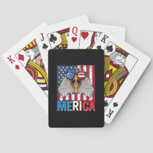 Baralho Bald Eagle Merica 4 de julho