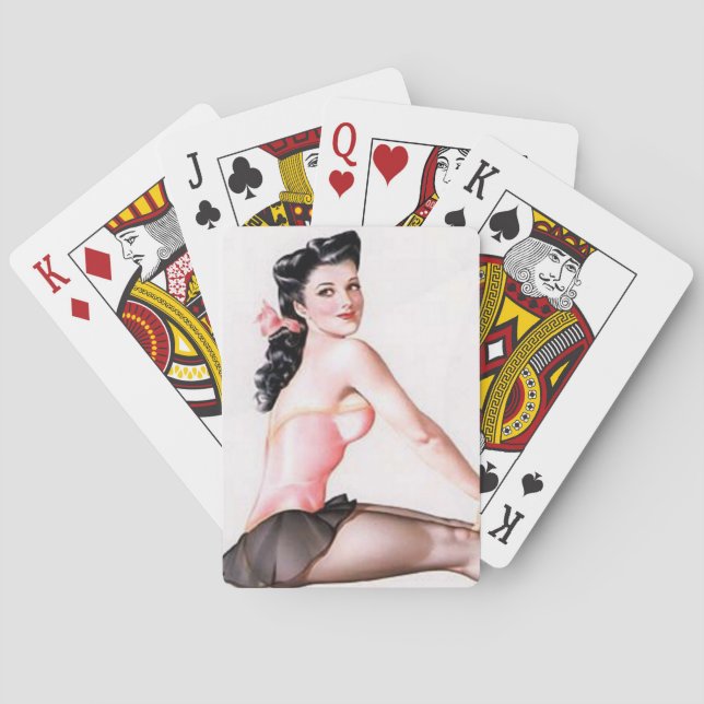 Baralho Ballerina Pin Up (Verso)