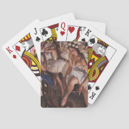 Baralho Ballerinas no camarim (por Serebriakova)