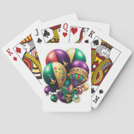 BARALHO BALÕES DE GRÁFICOS MARDI BRILHANTES