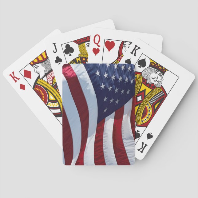 Baralho Bandeira americana (Verso)