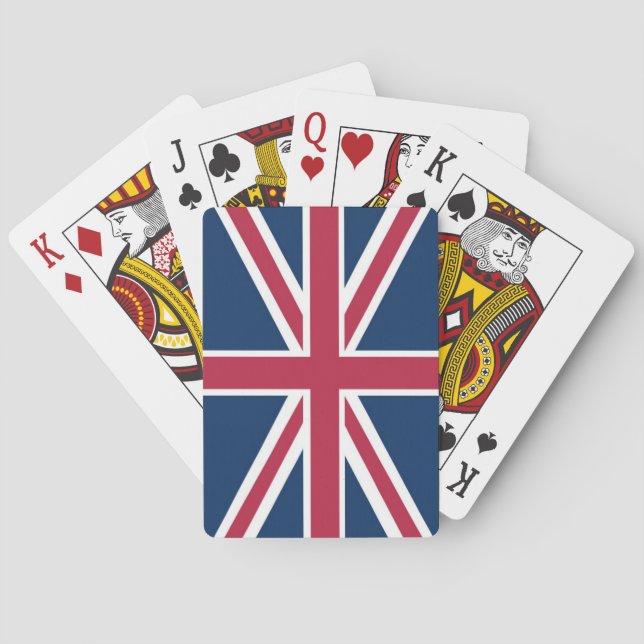 Baralho bandeira britânica (Verso)