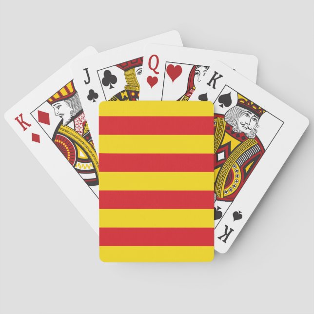 Baralho Bandeira Catalã (Verso)