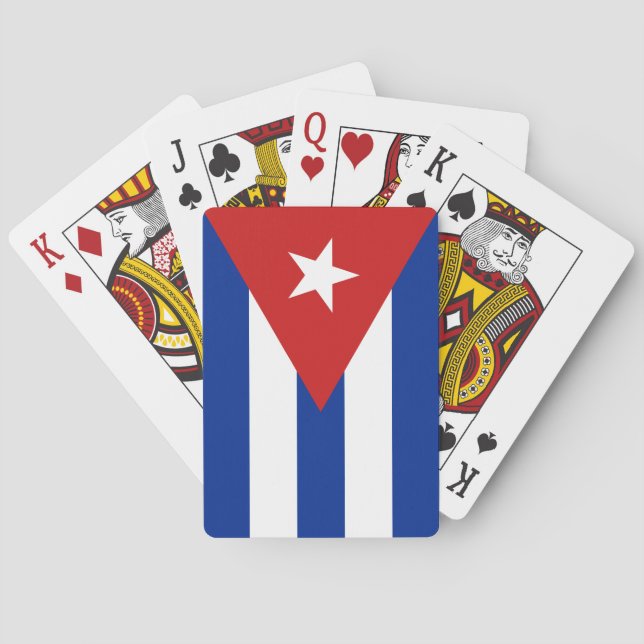 Baralho Bandeira Cuba (Verso)